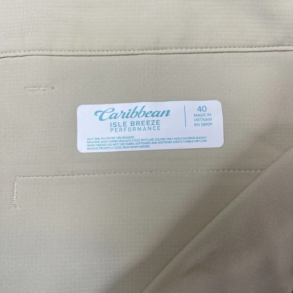NWT Caribbean Isle Breeze Performance Shorts Men 40